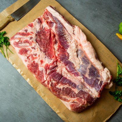 Свинина ребрышки мясные 900 г - купить в Чапамо